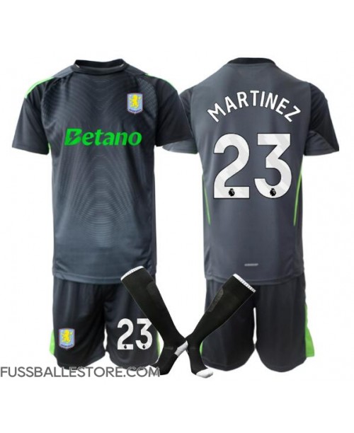 Günstige Aston Villa Emiliano Martinez #23 Torwart Heimtrikotsatz Kinder 2025-26 Kurzarm (+ Kurze Hosen) Günstige Aston Villa Emiliano Martinez #23 Torwart Heimtrikotsatz Kinder 2025-26 Kurzarm (+ Kurze Hosen)